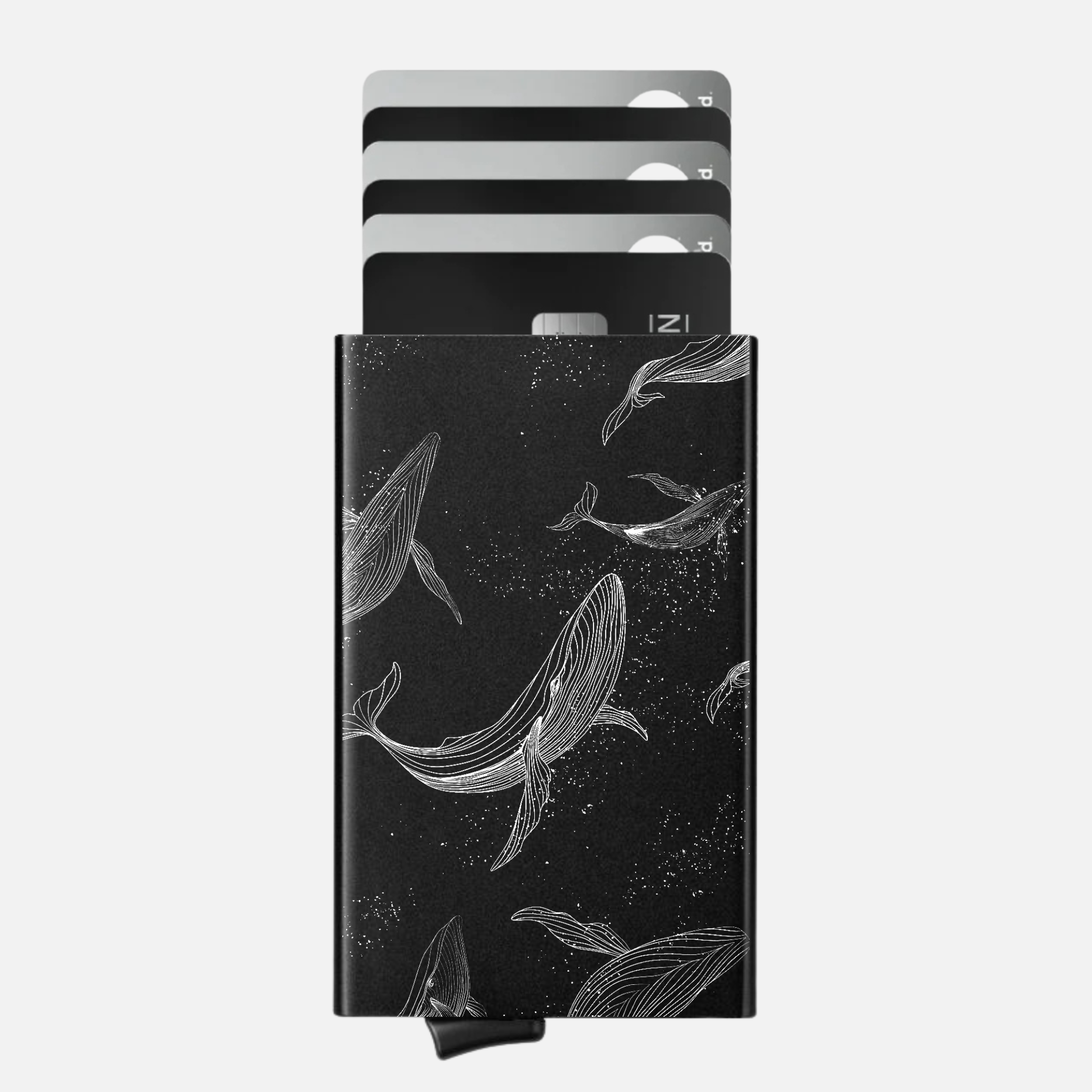 Porte-cartes Baleines