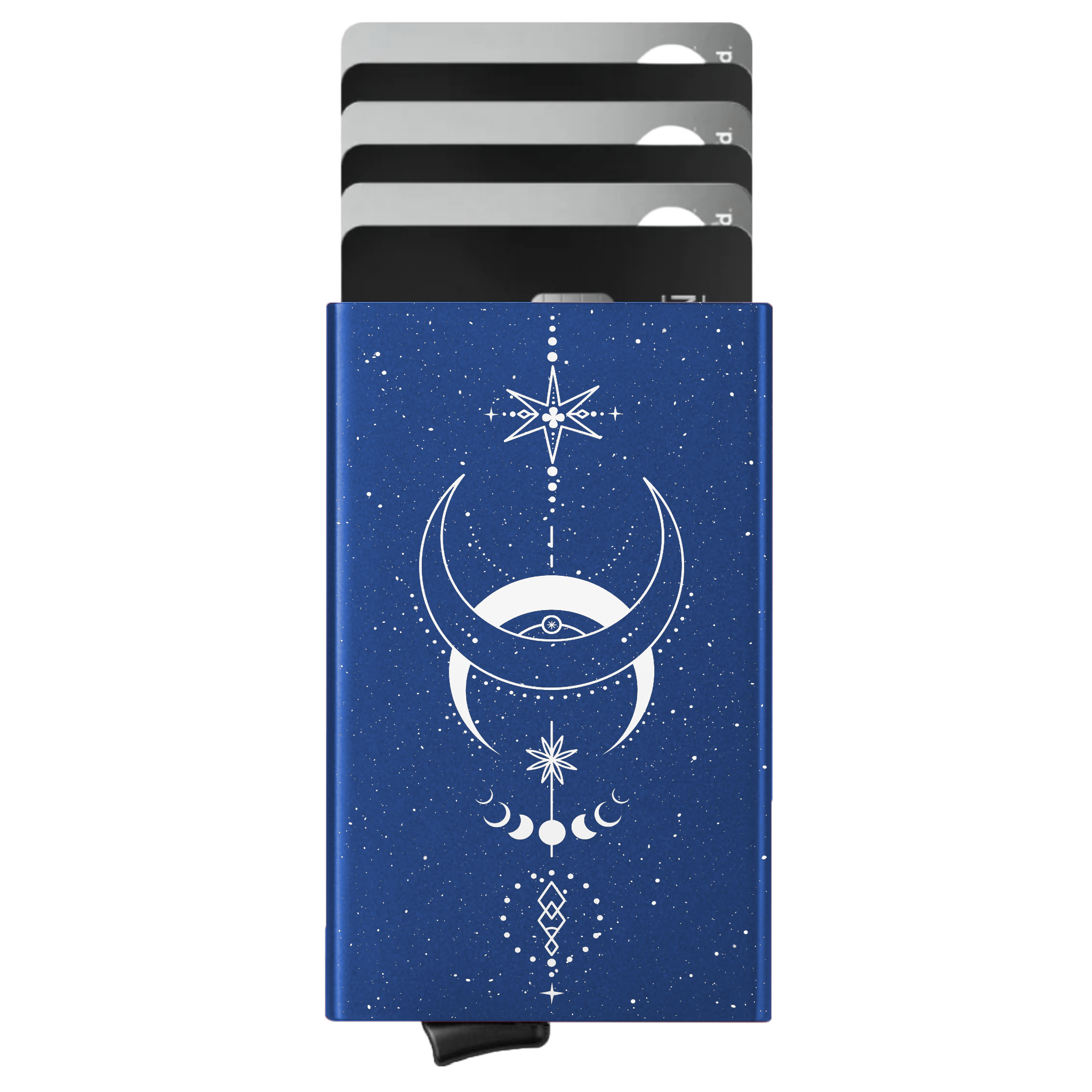 Porte-cartes personnalisé Croissant de Lune