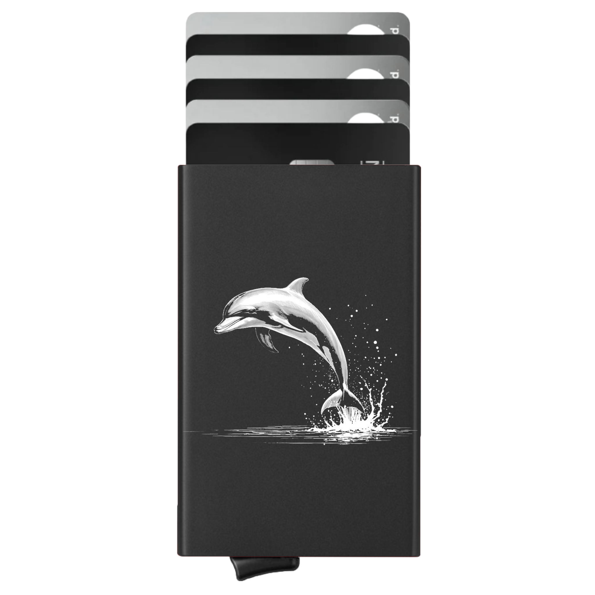 Porte-cartes personnalisé Dauphin