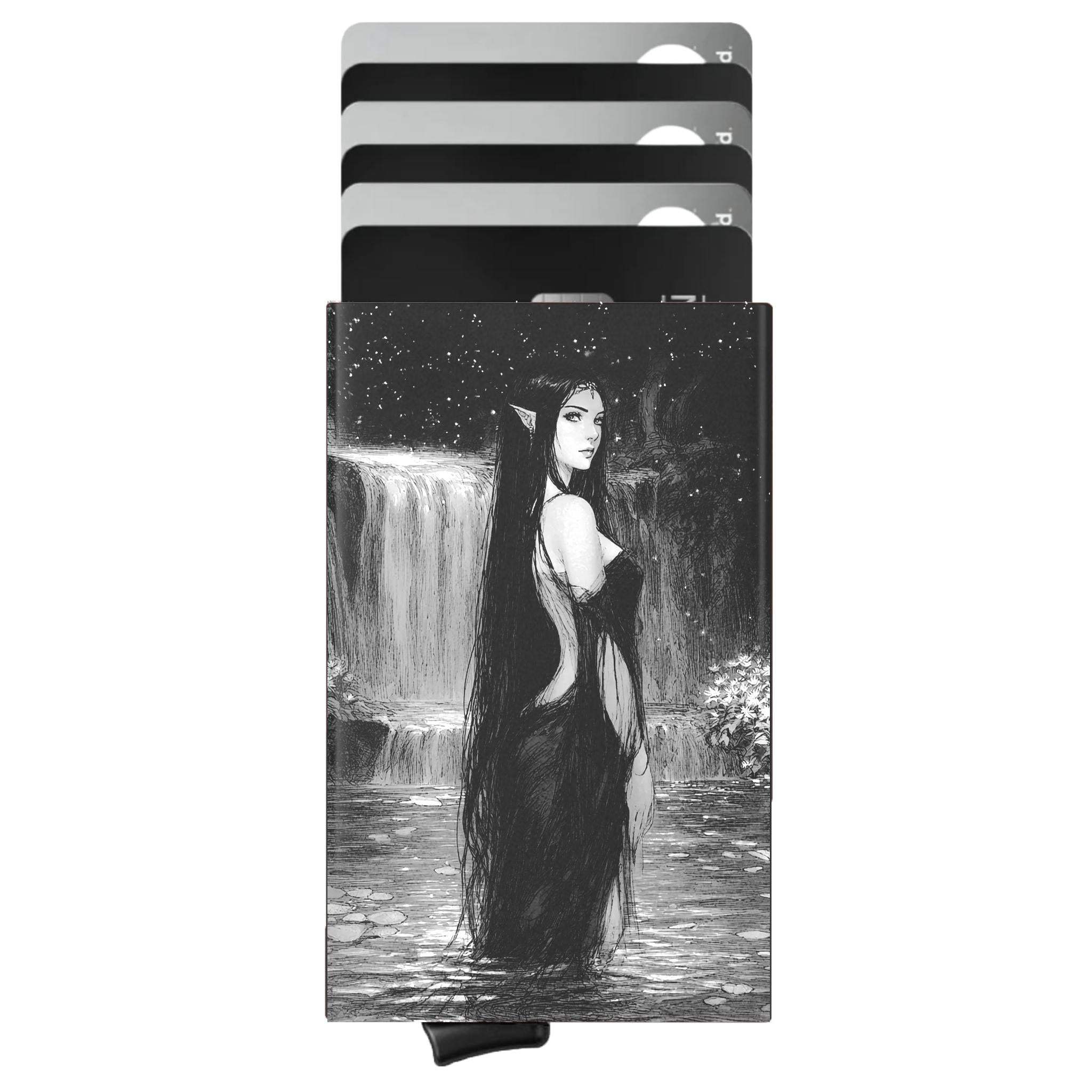 Porte-cartes personnalisé La Princesse Elfe