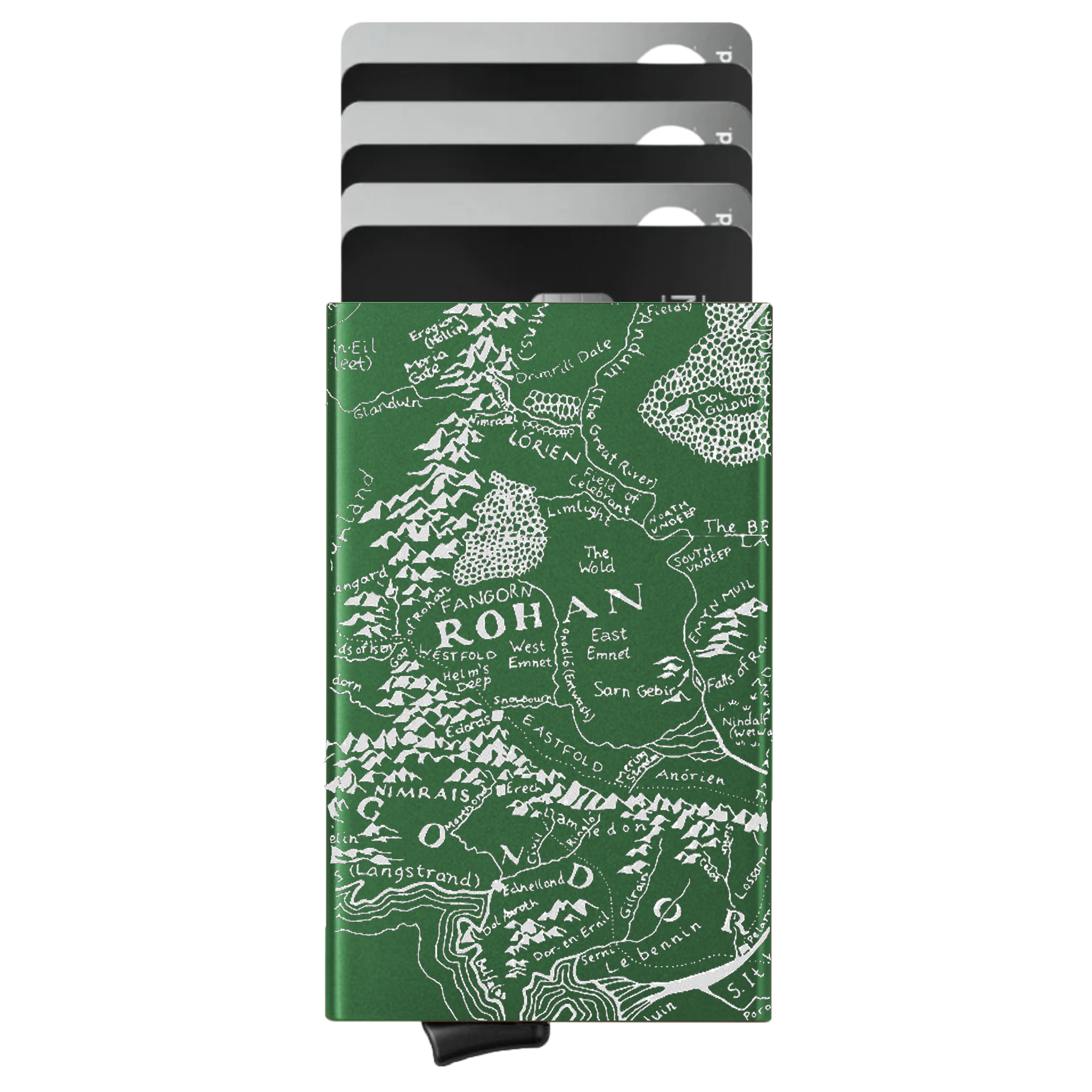 Porte-cartes personnalisé La Terre du Milieu