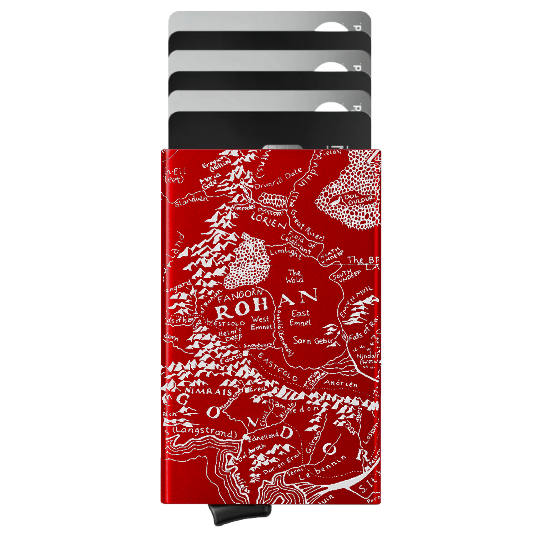 Porte-cartes personnalisé La Terre du Milieu