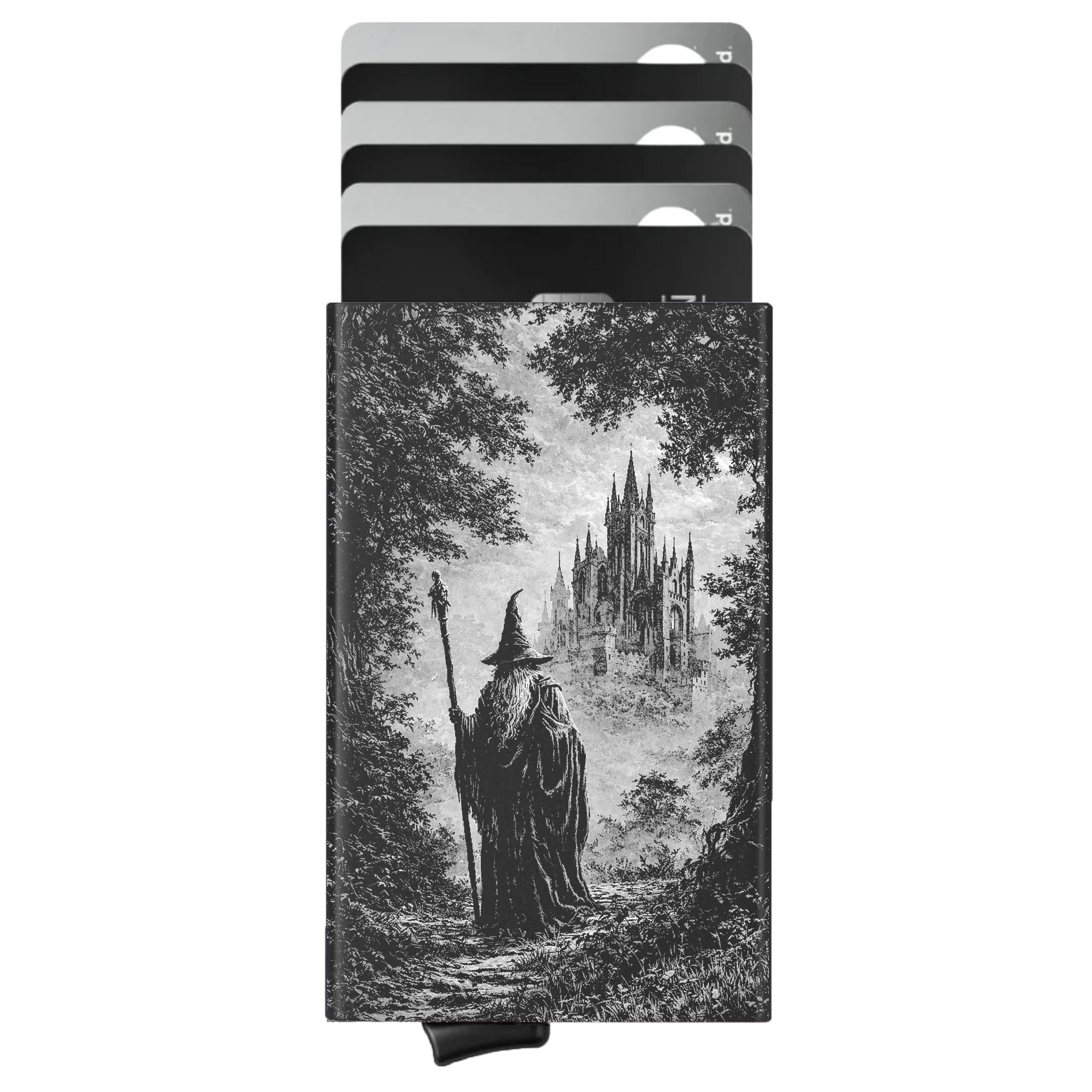 Porte-cartes personnalisé Le Magicien