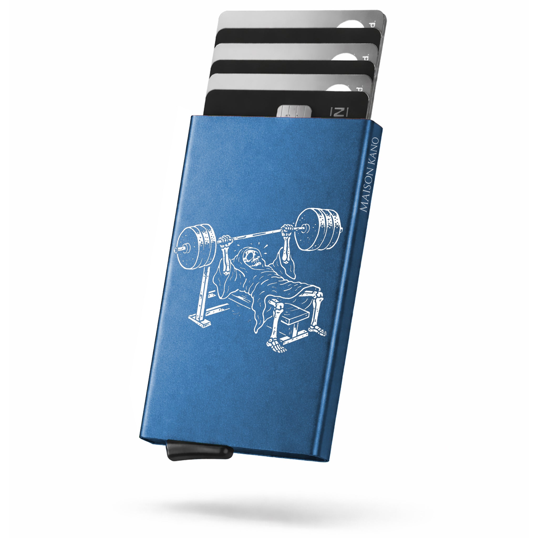 Porte-cartes personnalisé Le Musclé