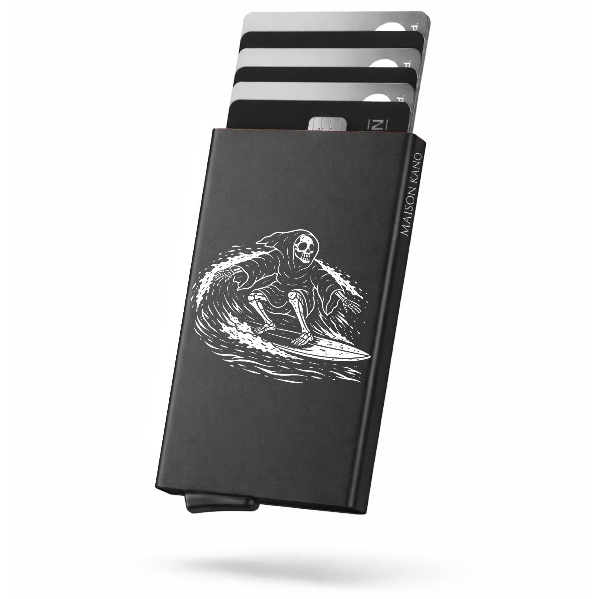 Porte-cartes personnalisé Le Surfeur