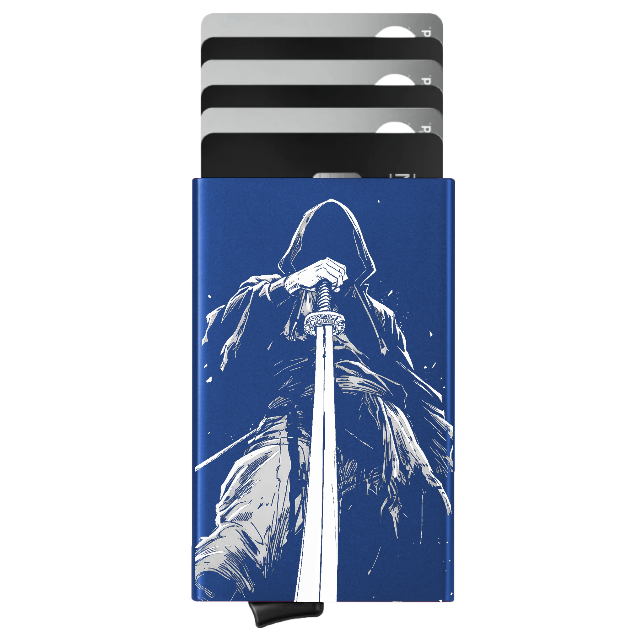 Porte-cartes personnalisé Le Veilleur Noir