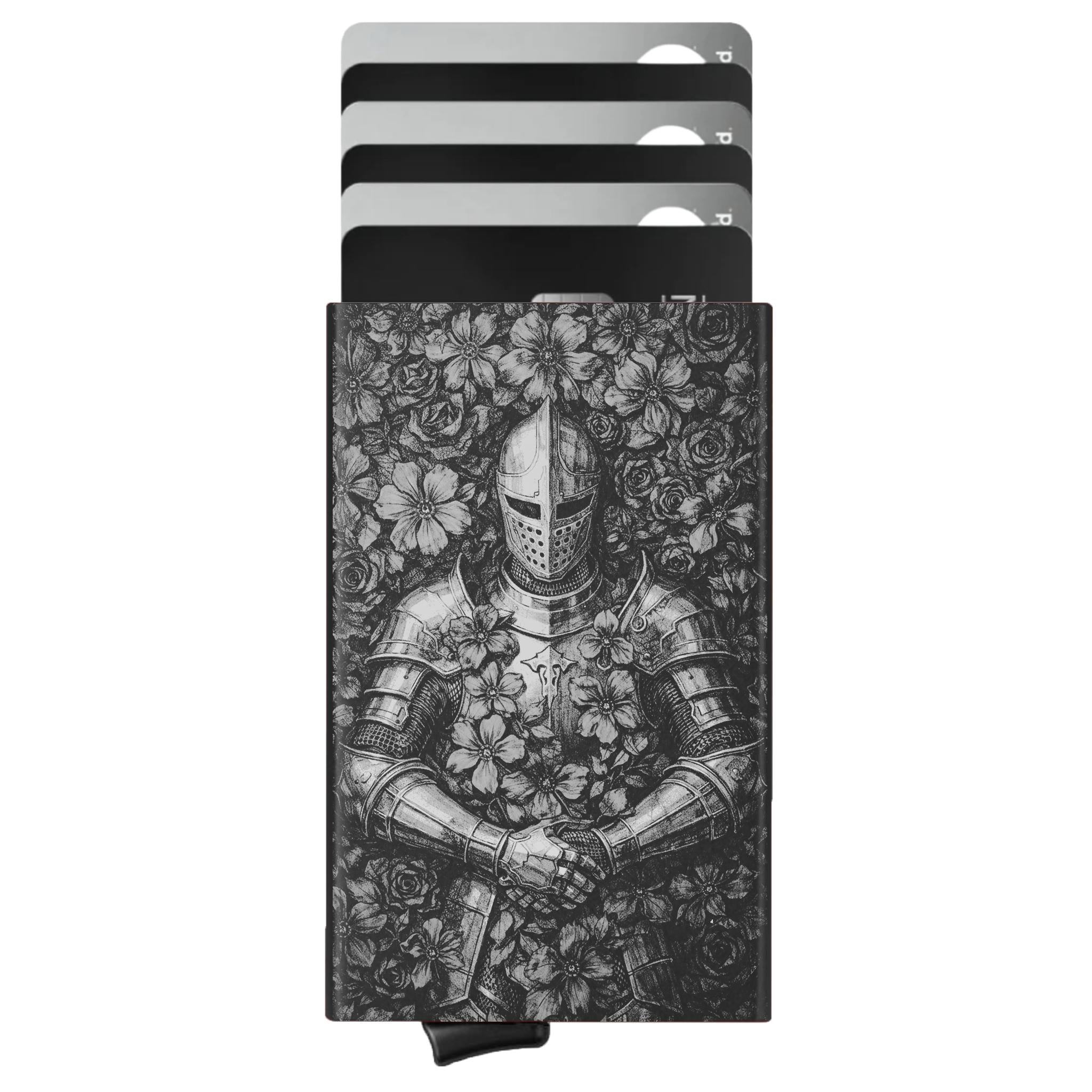 Porte-cartes personnalisé Le repos du Chevalier