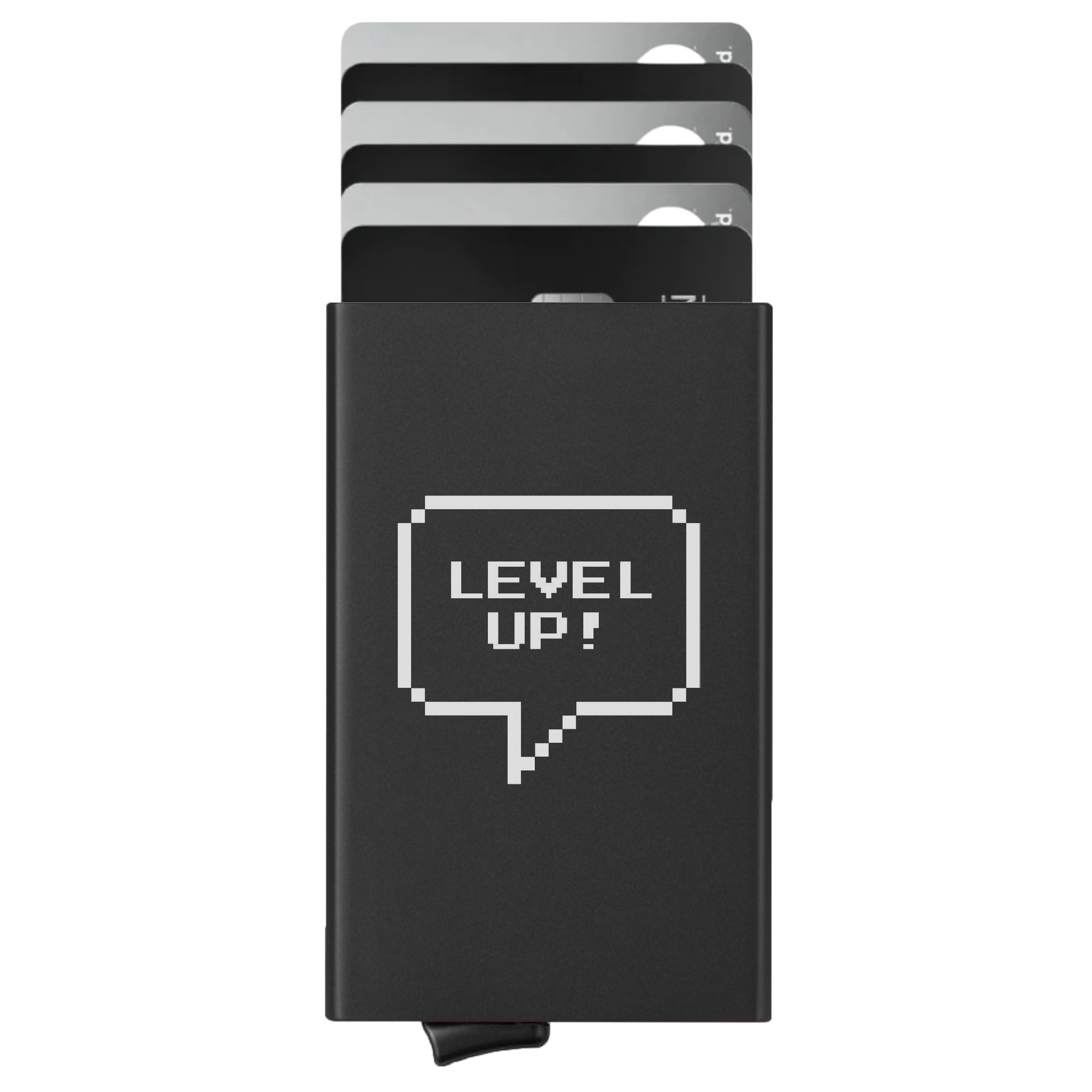 Porte-cartes personnalisé Level UP