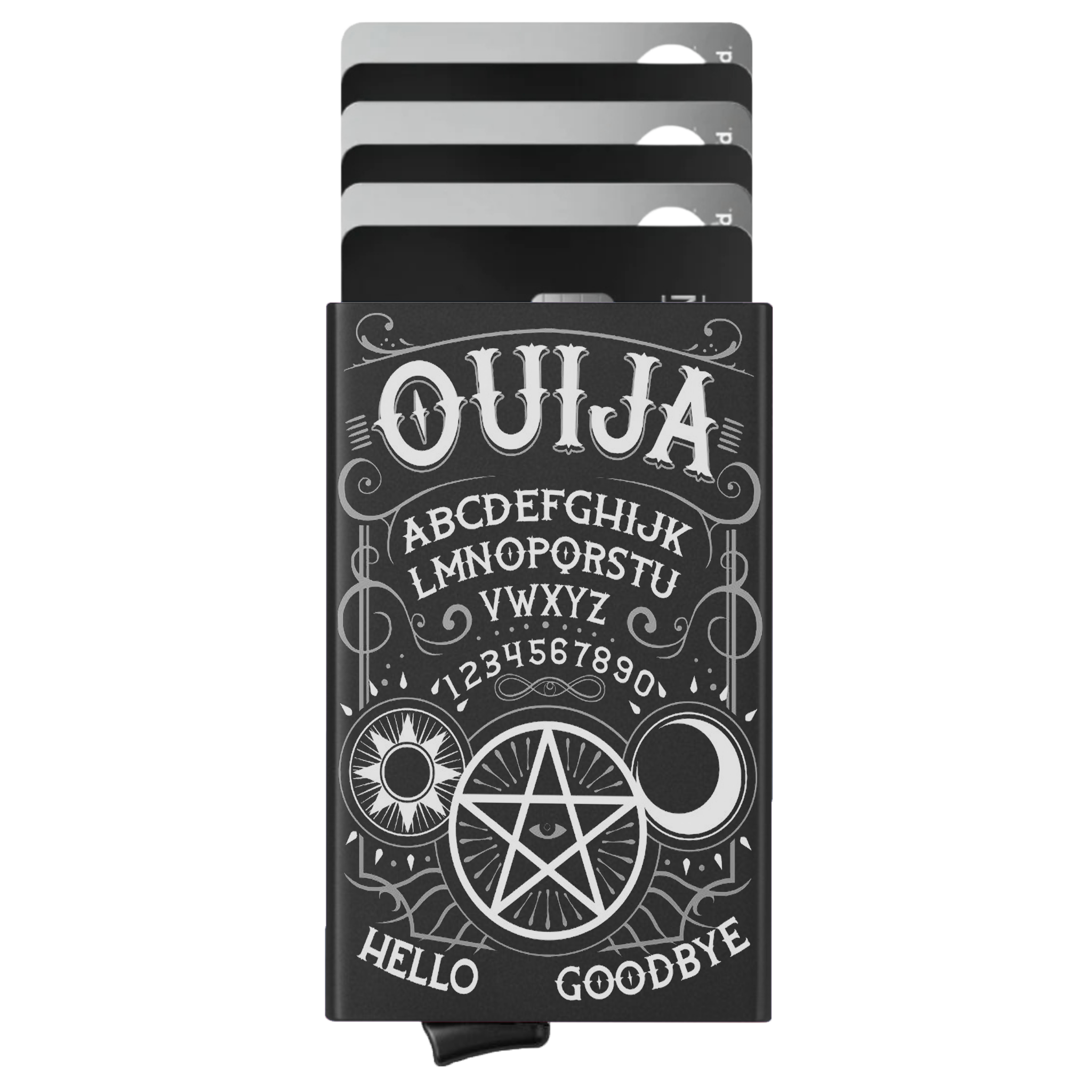 Porte-cartes personnalisé Ouija