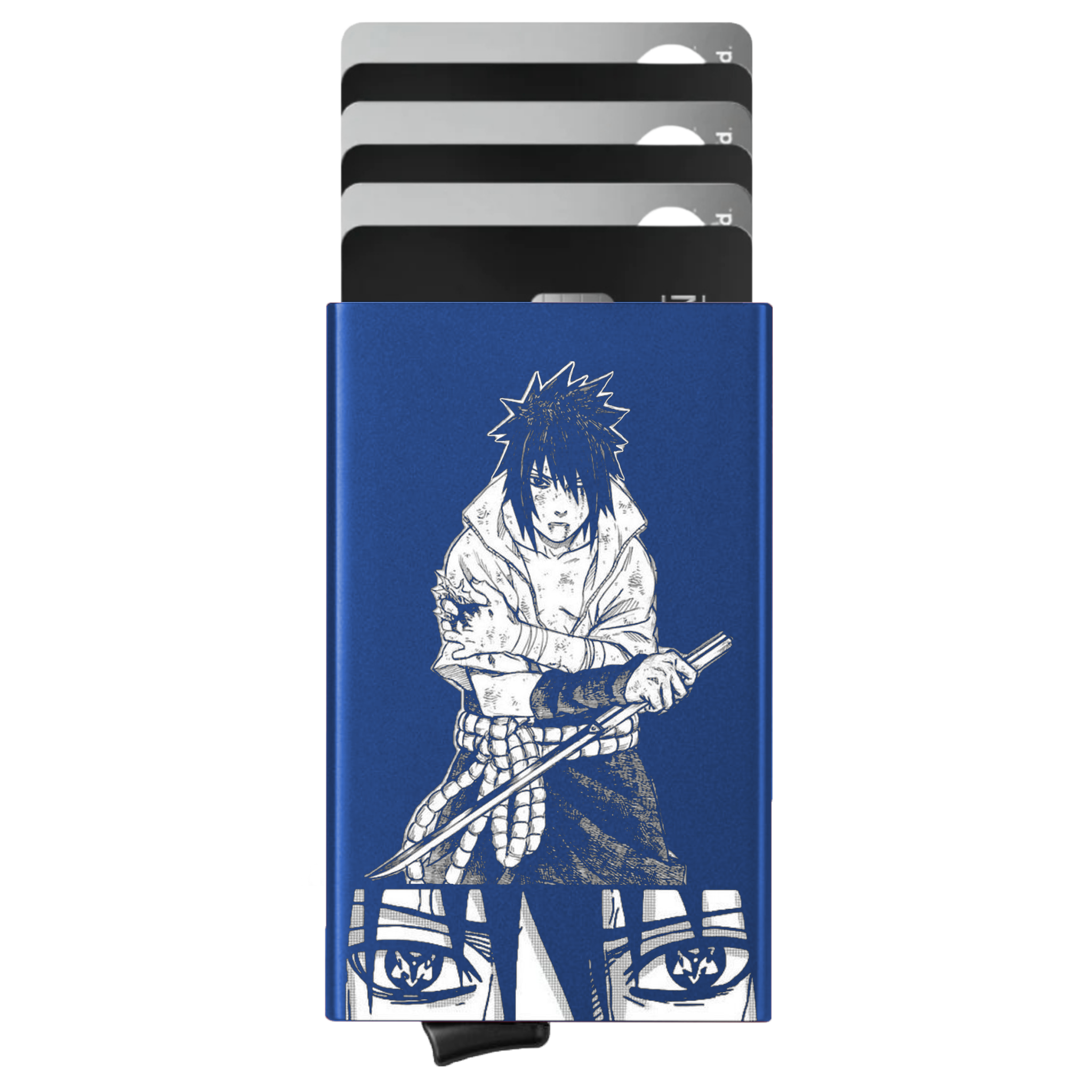 Porte-cartes personnalisé Sasuke