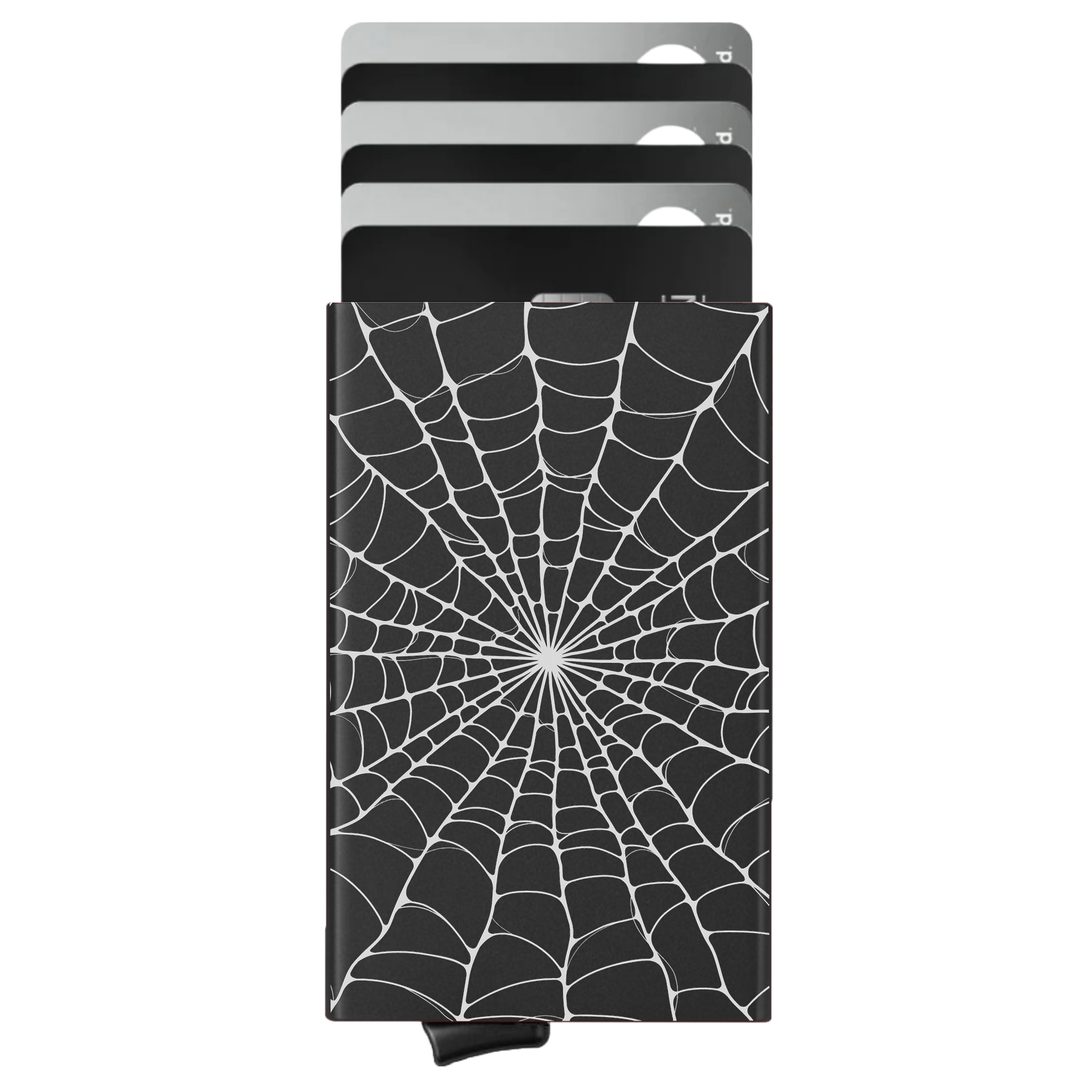 Porte-cartes personnalisé Toile d'Araignée