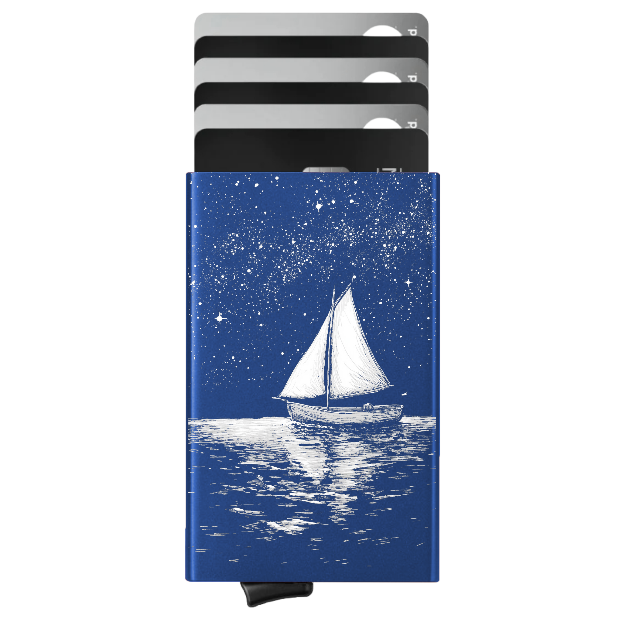 Porte-cartes personnalisé Traversée nocturne