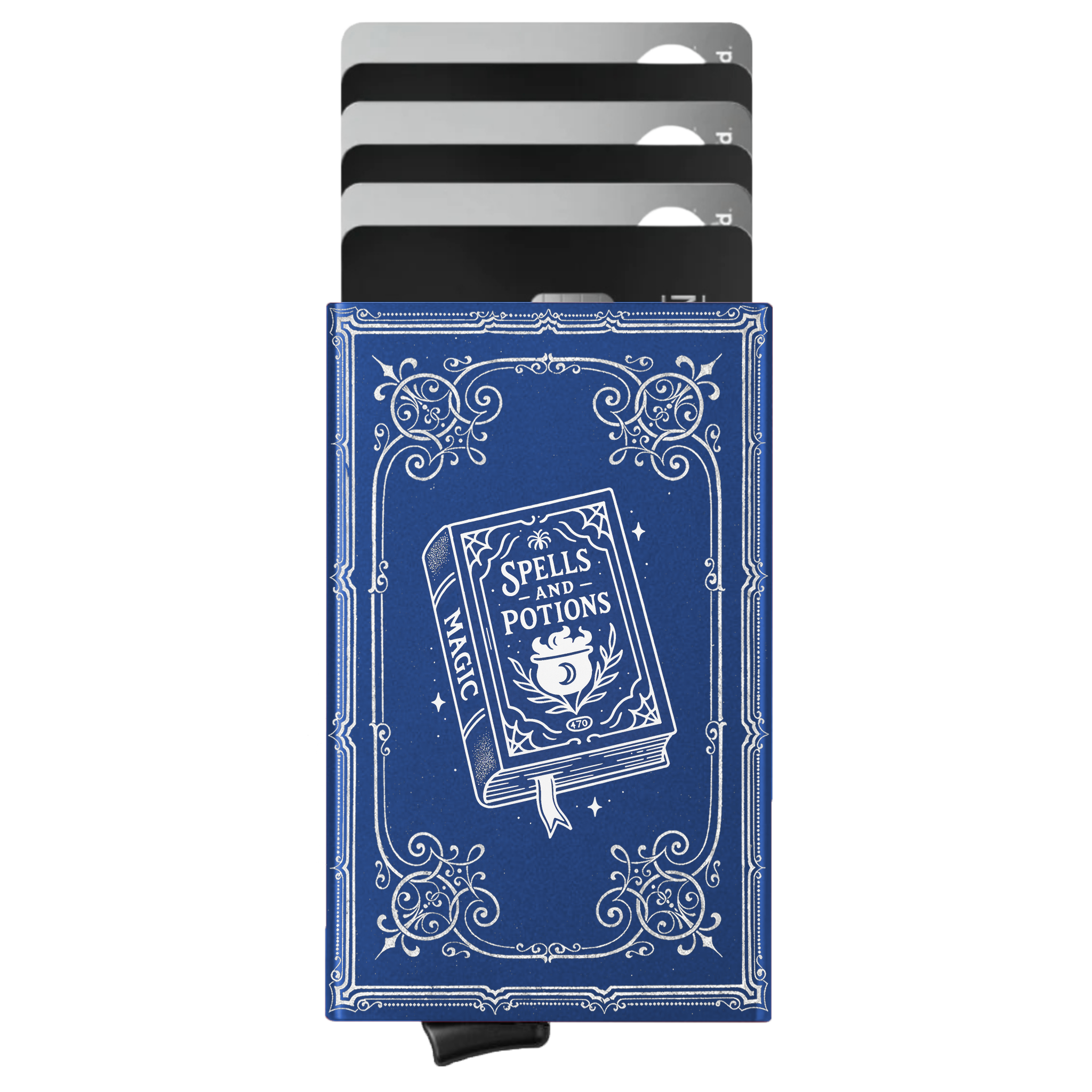 Porte-cartes personnalisé Grimoire