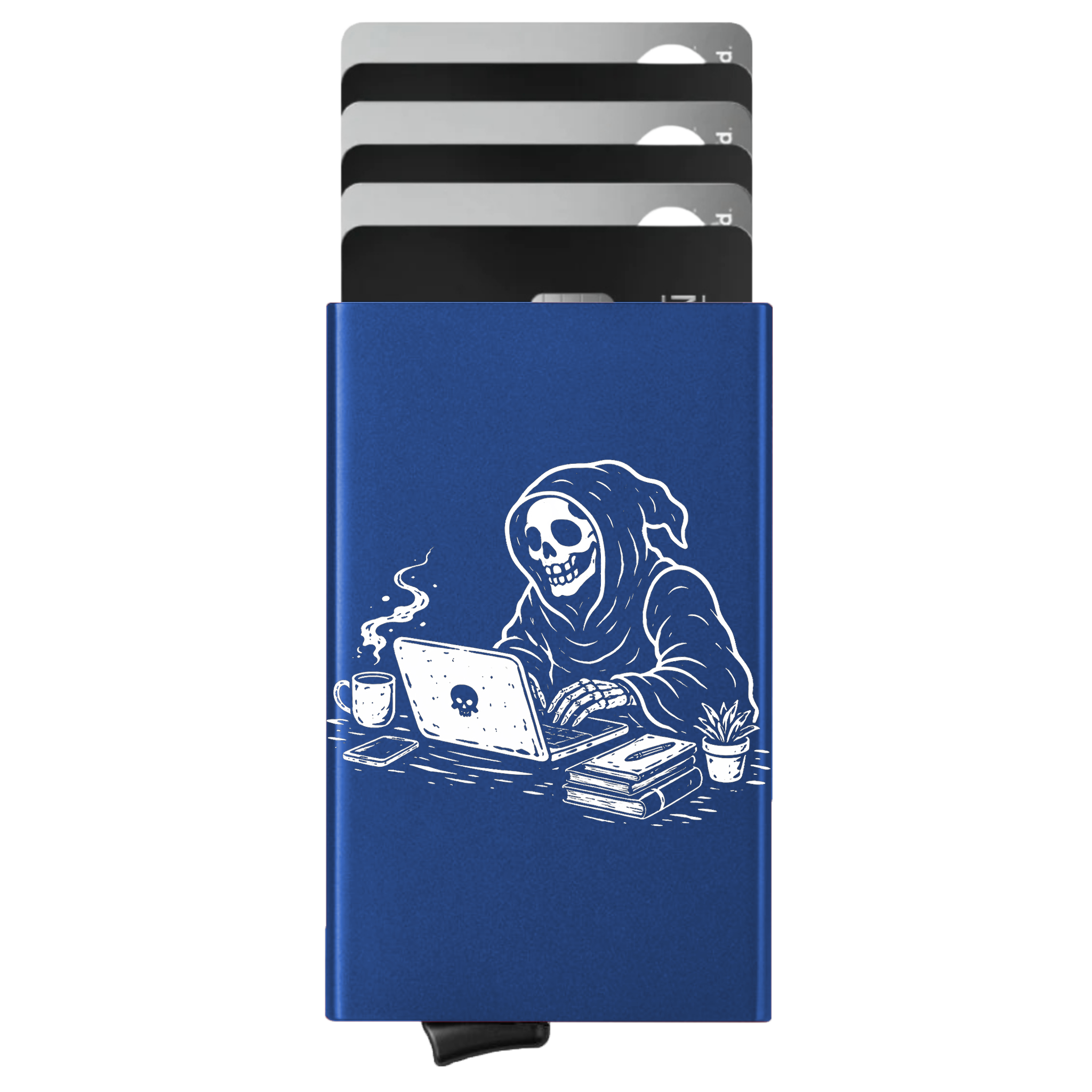 Porte-cartes personnalisé Le Bosseur