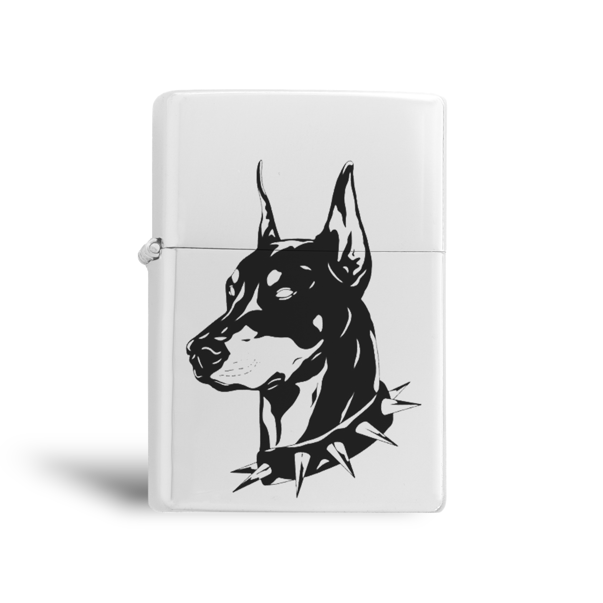 Briquet personnalisé Dobermann
