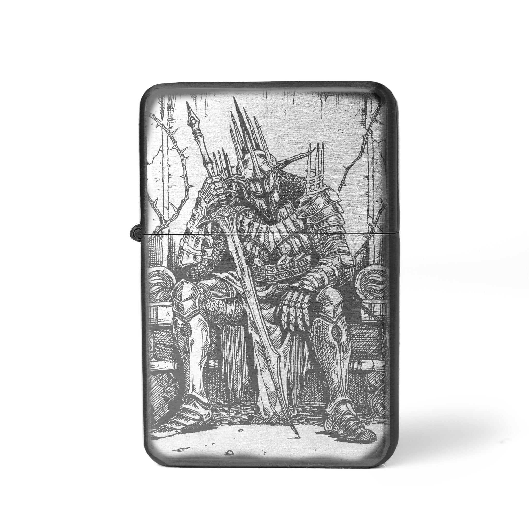Briquet personnalisé Chevalier Déchu - Briquet Dark Fantasy