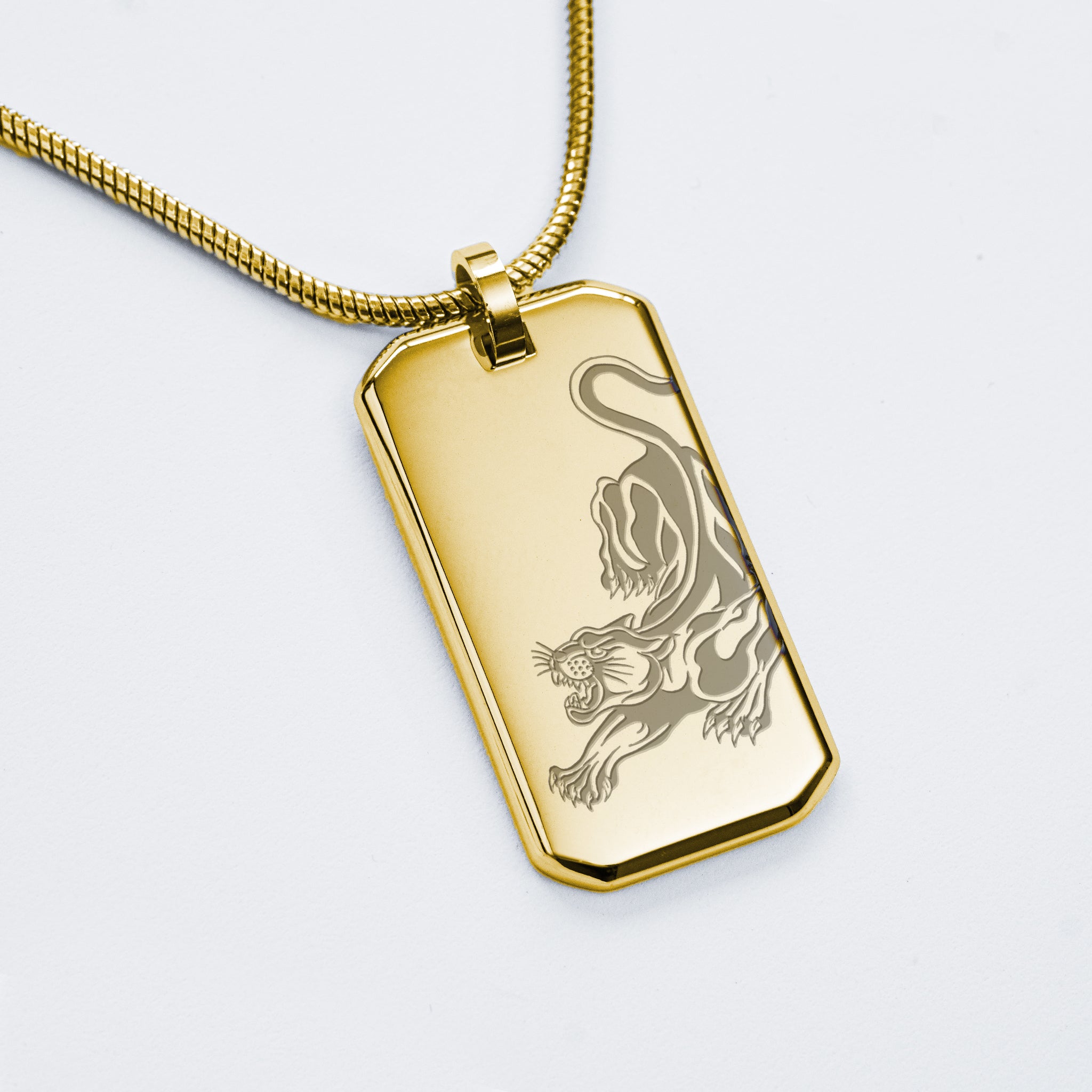 Collier avec pendentif Panthère