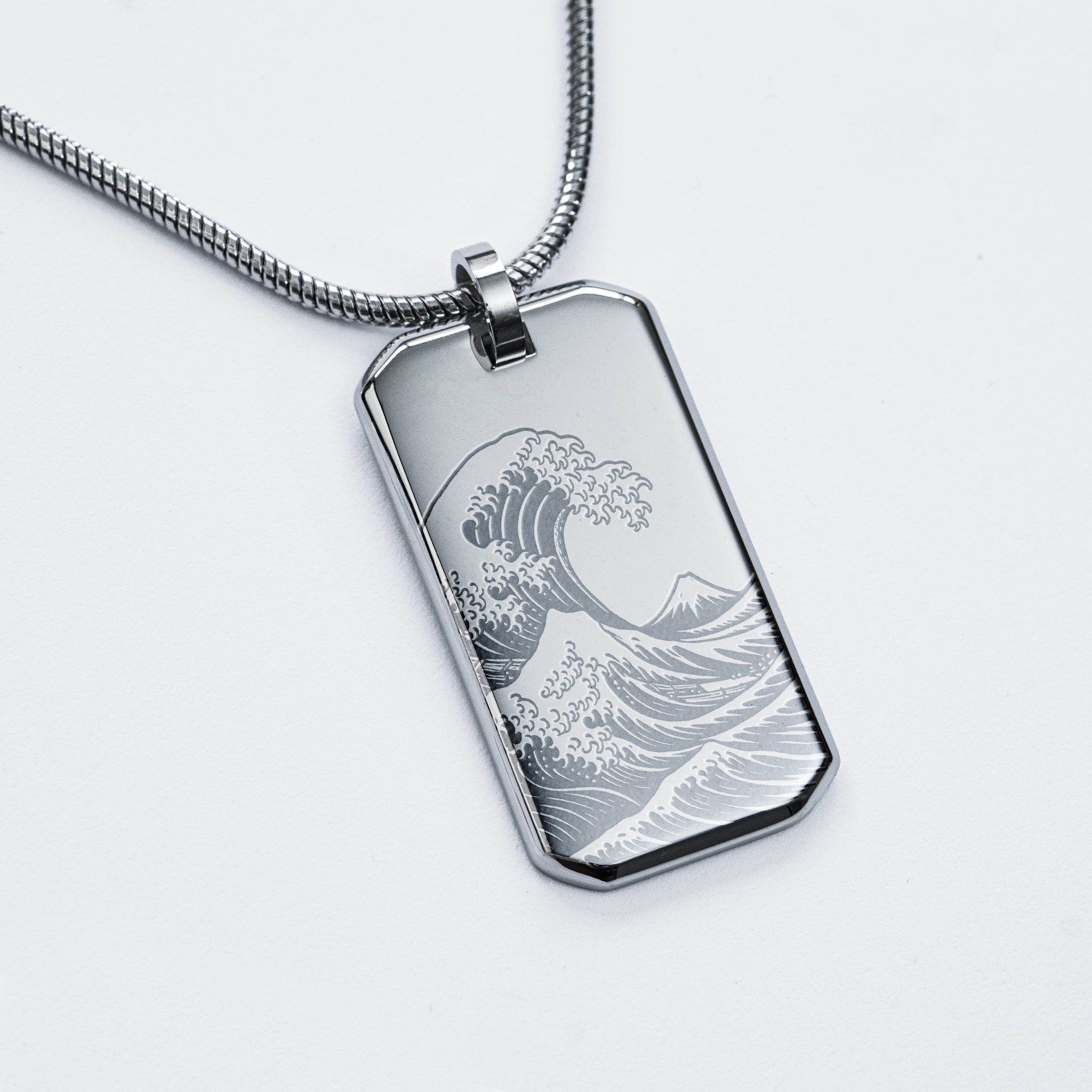 Collier avec pendentif Grande Vague