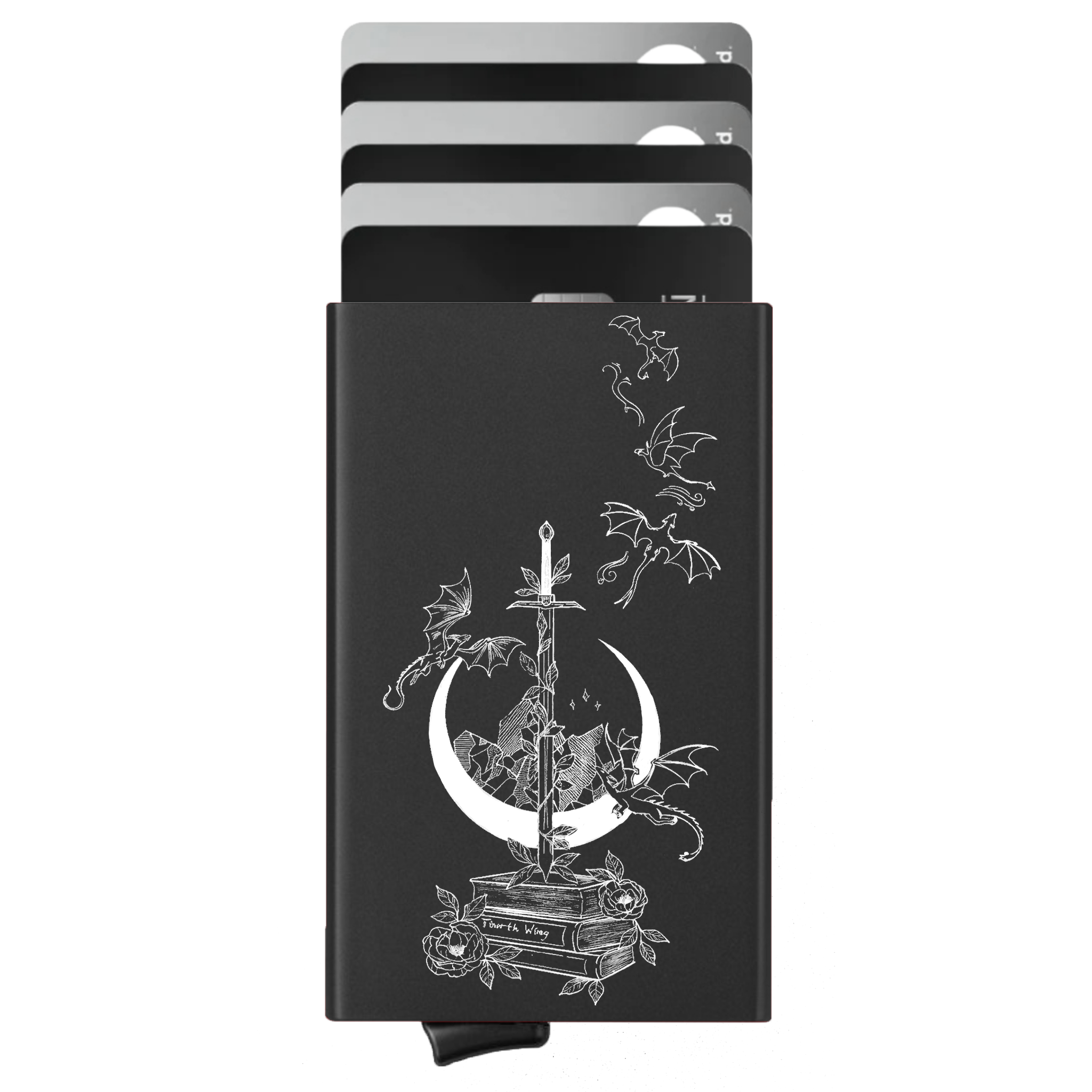 Porte-cartes personnalisé Lame et Dragons