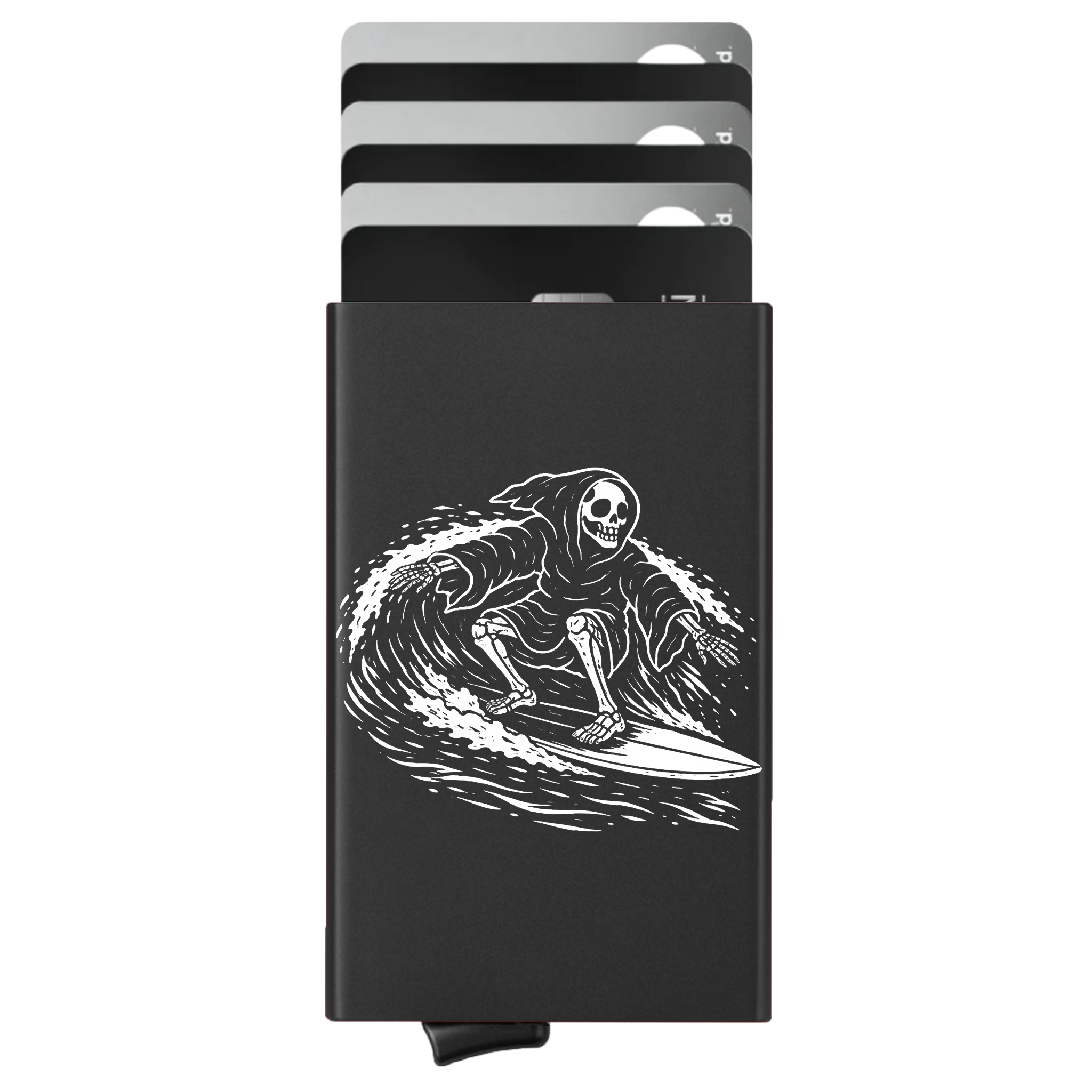 Porte-cartes personnalisé Le Surfeur