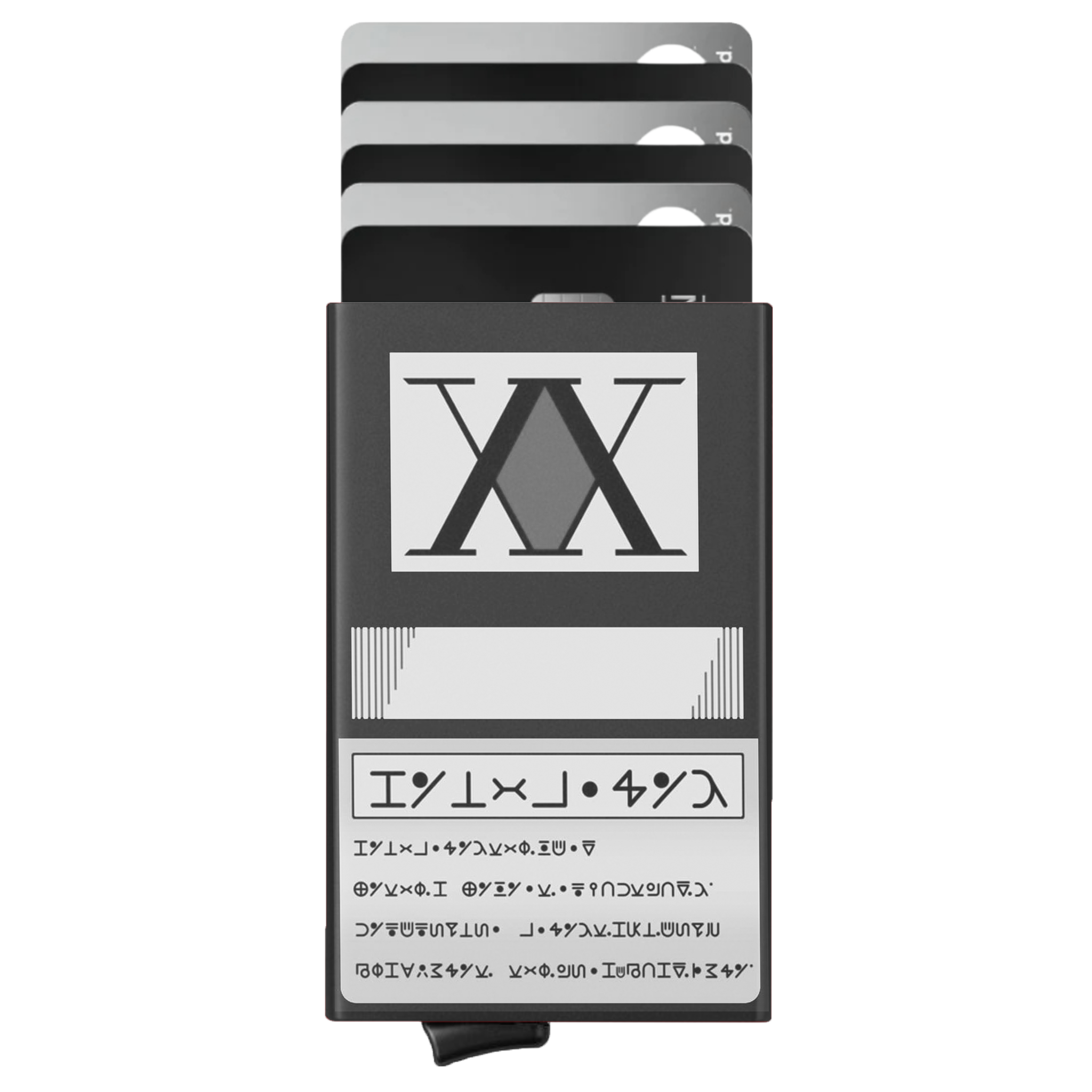 Porte-cartes personnalisé HxH