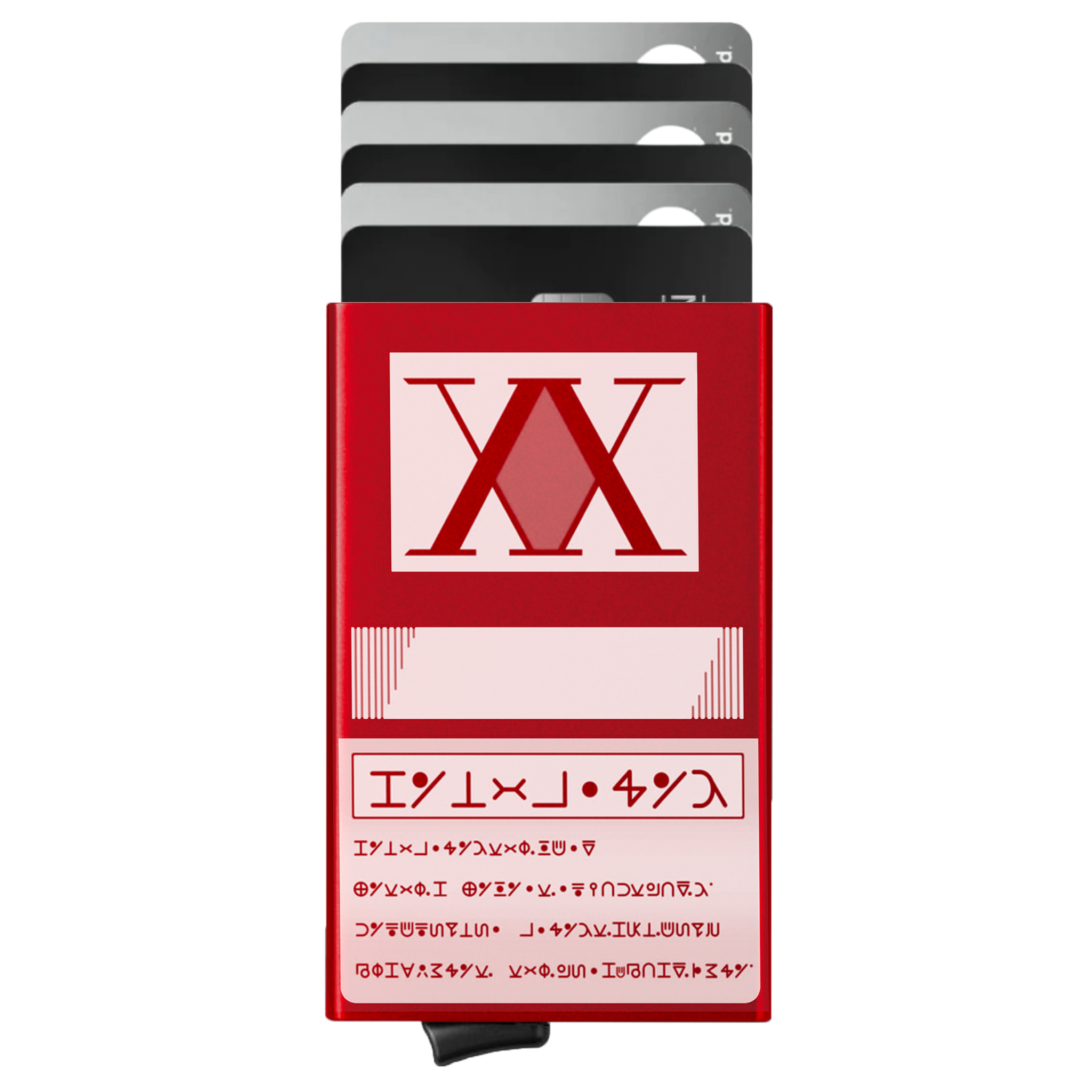 Porte-cartes personnalisé HxH